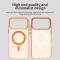  iPhone 17 Pro Max Skal MagSafe Hybrid Orange - Teknikhallen.se