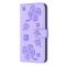  iPhone 17 Pro Max Fodral Med Blommigt Tryck Lila - Teknikhallen.se