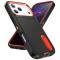  iPhone 17 Pro Max Skal Extreme Shockproof Hybrid Svart / Orange - Teknikhallen.se