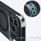  iPhone 17 Pro Max Skal MagSafe Hybrid Svart - Teknikhallen.se