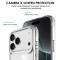  iPhone 17 Pro Max Skal Hybrid Transparent - Teknikhallen.se