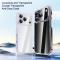 IPAKY IPAKY iPhone 17 Pro Max Skal Shockproof Transparent - Teknikhallen.se
