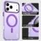 IMAK IMAK iPhone 17 Pro Max Skal MagSafe Anti Drop Lila - Teknikhallen.se