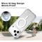 IMAK IMAK iPhone 17 Pro Max Skal MagSafe Anti Drop Vit - Teknikhallen.se