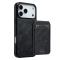 LC.IMEEKE LC.IMEEKE iPhone 17 Pro Max Skal Med Avtagbar Korthållare Läder - Teknikhallen.se