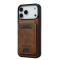 LC.IMEEKE LC.IMEEKE iPhone 17 Pro Max Skal Med Avtagbar Korthållare Läder - Teknikhallen.se