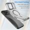  iPhone 17 Pro Max Skal MagSafe Hybrid Svart - Teknikhallen.se