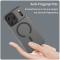  iPhone 17 Pro Max Skal MagSafe Hybrid Svart - Teknikhallen.se
