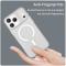  iPhone 17 Pro Max Skal MagSafe Hybrid Vit - Teknikhallen.se