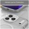  iPhone 17 Pro Max Skal MagSafe Hybrid Vit - Teknikhallen.se
