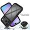  iPhone 17 Pro Max Skal Hybrid Shockproof Svart - Teknikhallen.se