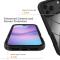  iPhone 17 Pro Max Skal Hybrid Shockproof Svart - Teknikhallen.se
