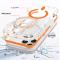  iPhone 17 Pro Max Skal MagSafe Kickstand Transparent / Vit - Teknikhallen.se