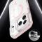  iPhone 17 Pro Max Skal MagSafe Kickstand Transparent / Vit - Teknikhallen.se