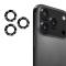 ENKAY ENKAY Phone 17 Pro Max / 17 Pro Linsskydd Härdat Glas Svart - Teknikhallen.se