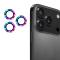ENKAY ENKAY Phone 17 Pro Max / 17 Pro Linsskydd Härdat Glas Colorful - Teknikhallen.se