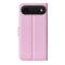  iPhone 17 Air Fodral Litchi Läder Ljus Rosa - Teknikhallen.se