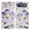  iPhone 17 Air Fodral Med Tryck Lila Blommor - Teknikhallen.se