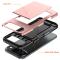  iPhone 17 Air Skal Hybrid Med Kortfack Roséguld - Teknikhallen.se