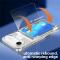  iPhone 17 Air Skal Kickstand Med Kortfack Transparent - Teknikhallen.se
