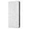 BINFEN BINFEN iPhone 17 Air Fodral Diamond Flip Läder Vit - Teknikhallen.se