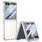 GKK GKK Samsung Galaxy Z Flip 7 Skal Hybrid Transparent - Teknikhallen.se