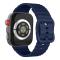 KALEBOL KALEBOL Huawei Watch Fit 4 Pro/4/3 Armband Wave Silikon Mörk Blå - Teknikhallen.se