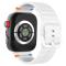  Huawei Watch Fit 4 Pro / 4 / 3 Klockarmband Wave Silikon Vit - Teknikhallen.se