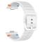  Huawei Watch Fit 4 Pro / 4 / 3 Klockarmband Wave Silikon Vit - Teknikhallen.se