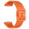  Huawei Watch Fit 4 Pro / 4 / 3 Klockarmband Wave Silikon Orange - Teknikhallen.se