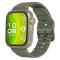  Huawei Watch Fit 4 Pro / 4 / 3 Klockarmband Wave Silikon Grön - Teknikhallen.se