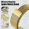  Apple Watch 38/40/41/42 mm Armband Milanese Guld - Teknikhallen.se