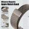  Apple Watch 38/40/41/42 mm Armband Milanese Titanium - Teknikhallen.se