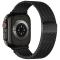  Apple Watch 42/44/45/46/49 mm Armband Milanese Svart - Teknikhallen.se