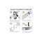  Galaxy Watch Ultra (2025) / 47 mm Armband Metall Silver - Teknikhallen.se