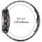  Galaxy Watch Ultra (2025) / 47 mm Armband Metall Svart - Teknikhallen.se