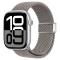 DUX DUCIS DUX DUCIS Apple Watch 38/40/41/42 mm Armband Flätat Grå - Teknikhallen.se