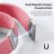 DUX DUCIS DUX DUCIS Apple Watch 38/40/41/42 mm Armband Flätat Rosa - Teknikhallen.se