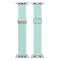 DUX DUCIS DUX DUCIS Apple Watch 38/40/41/42 mm Armband Flätat Grön - Teknikhallen.se