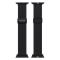 DUX DUCIS DUX DUCIS Apple Watch 42/44/45/46/49 mm Armband Flätat Svart - Teknikhallen.se