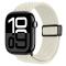 DUX DUCIS DUX DUCIS Apple Watch 42/44/45/46/49 mm Armband Flätat Starlight - Teknikhallen.se