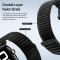 DUX DUCIS DUX DUCIS Apple Watch 38/40/41/42 mm Armband Nylon Loop Svart - Teknikhallen.se