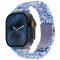 LEMONDA LEMONDA Apple Watch 38/40/41/42 mm Armband Resin Blå / Vit - Teknikhallen.se