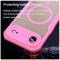  iPhone 17 Air Skal MagSafe Hybrid Armor Rosa - Teknikhallen.se