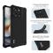 IMAK IMAK Motorola Moto G56 5G Skal Airbag Shockproof Svart - Teknikhallen.se