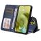  Motorola Moto G86 Power / G86 5G Fodral Läder Blå - Teknikhallen.se