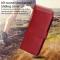  Motorola Moto G86 Power / G86 5G Fodral Läder Röd - Teknikhallen.se