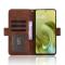  Motorola Moto G86 Power 5G Fodral Med Avtagbart Kortfack Brun - Teknikhallen.se
