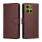  Motorola Moto G86 Power / G86 5G Fodral Läder Brun - Teknikhallen.se