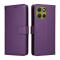  Motorola Moto G86 Power / G86 5G Fodral Läder Lila - Teknikhallen.se